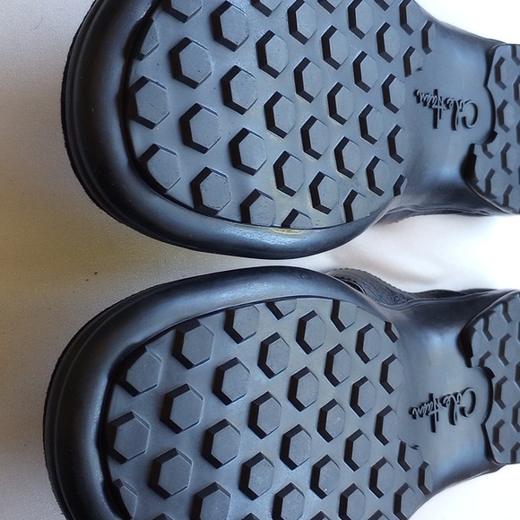 NIB Tucker Thong II Sandals 12 Black Leather Suede - Picture 7 of 13